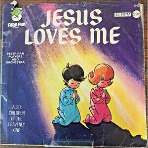 Peter Pan Records 45-542 Jesus Loves Me/Children of the Heavenly King 7in